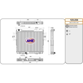Acquista Radiatore motore da AHE 123.234 a buon mercato per soli 246,28 €
