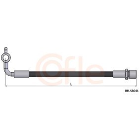 Bremsschlauch BH.JA002 von COFLE günstig für 12,55 € online kaufen