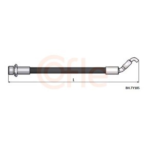 Bremsschlauch für ALFA ROMEO von COFLE