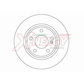 Bremsscheibe für MERCEDES-BENZ von AP XENERGY