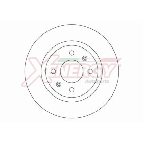 Compre Disco de travão da AP XENERGY X602757 a um preço baixo por 33,56 €