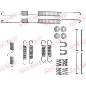 Compre Kit de acessórios, maxilas do travão de QUICK BRAKE online para LAND CRUISER (PZJ7_, KZJ7_, HZJ7_, BJ7_, LJ7_, RJ7_) a preços moderados