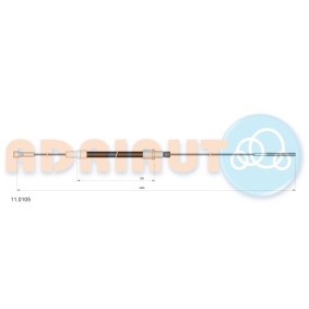 Kupplungsseil 11.0105 von ADRIAUTO günstig für 50,18 € online kaufen