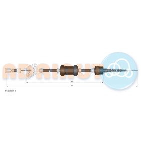 Kupplungsseil 11.0107.1 von ADRIAUTO günstig für 25,70 € online kaufen