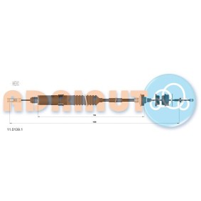 Kupplungsseil 11.0139.1 von ADRIAUTO günstig für 39,59 € online kaufen