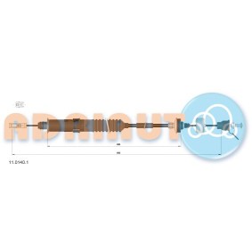 Kupplungsseil 11.0140.1 von ADRIAUTO günstig für 44,49 € online kaufen