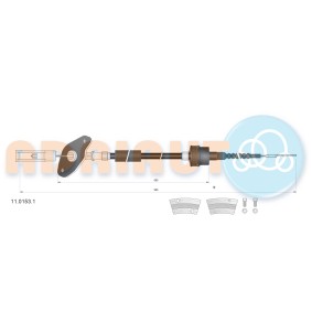 Kupplungsseil 11.0153.1 von ADRIAUTO günstig für 89,14 € online kaufen