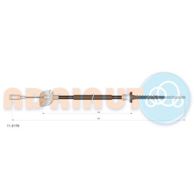 Kupplungsseil 11.0178 von ADRIAUTO günstig für 9,61 € online kaufen