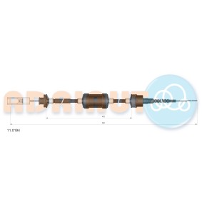 Kupplungsseil 11.0194 von ADRIAUTO günstig für 24,58 € online kaufen