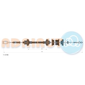 Kupplungsseil 11.0195 von ADRIAUTO günstig für 59,78 € online kaufen