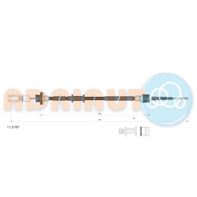 Kupplungsseil 11.0197 von ADRIAUTO günstig für 26,82 € online kaufen