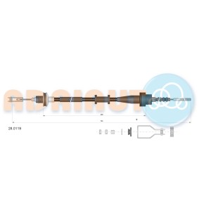 Acquista Cavo frizione da ADRIAUTO 28.0119 a buon mercato per soli 23,97 €