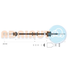 Acquista Cavo frizione da ADRIAUTO 28.0120 a buon mercato per soli 65,44 €