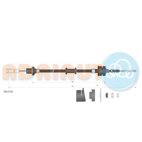Acquista Cavo frizione da ADRIAUTO 28.0122 a buon mercato per soli 22,34 €