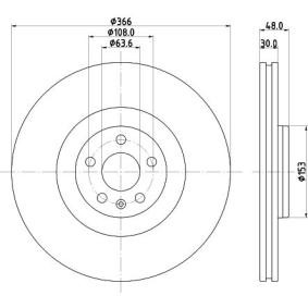 Bremsscheibe MDC2913C von MINTEX günstig für 106,69 € online kaufen