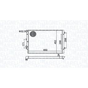 Kühler, Motorkühlung 350213157800 von MAGNETI MARELLI günstig für 75,53 € online kaufen