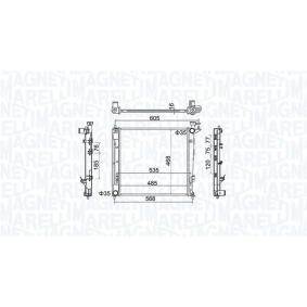 Kühler, Motorkühlung 350213160500 von MAGNETI MARELLI günstig für 103,10 € online kaufen