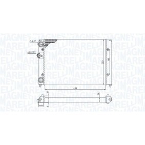 Kühler, Motorkühlung 350213167400 von MAGNETI MARELLI günstig für 136,43 € online kaufen