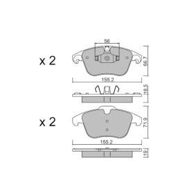 Acquista Kit pastiglie freni da AISIN BPPE-1026 a buon mercato per soli 44,93 €