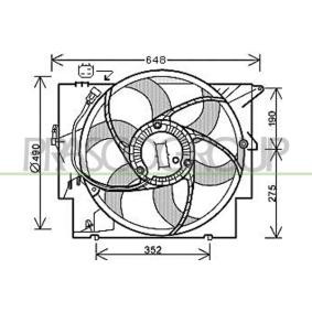 Kühlerlüfter BM120F001 von PRASCO günstig für 272,75 € online kaufen