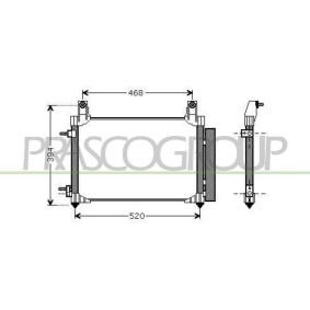 Acquista Condensatore climatizzatore da PRASCO DW324C002 a buon mercato per soli 73,26 €