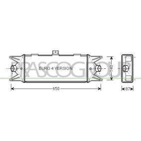 Ladeluftkühler FT926N001 von PRASCO günstig für 109,06 € online kaufen