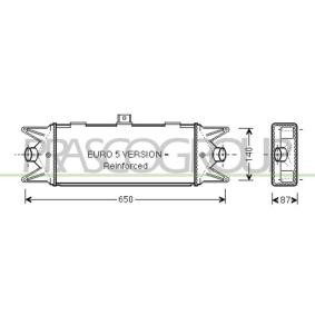 Ladeluftkühler FT928N001 von PRASCO günstig für 109,06 € online kaufen