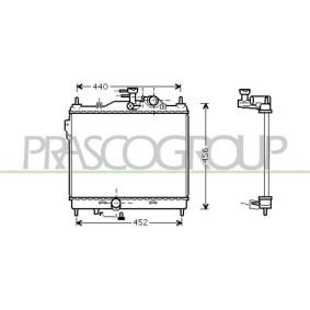 Kjøp Radiator, motorkjøling av PRASCO HN330R005 til den lave prisen 1768,20 NOK