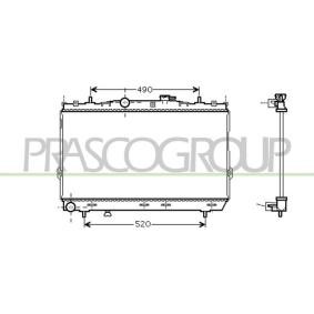 Kühler, Motorkühlung HN624R005 von PRASCO günstig für 84,97 € online kaufen