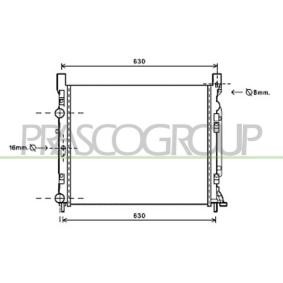 Acquista Radiatore motore da PRASCO ME750R002 a buon mercato per soli 108,38 €