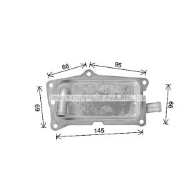 Compre Radiador de óleo de caixa automática de PRASCO online para Classe B (W246, W242) a preços moderados