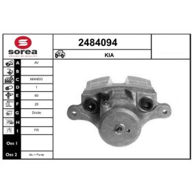 Bremssattel für KIA von EAI