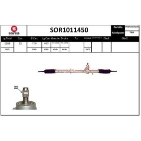 Lenkgetriebe für ALFA ROMEO von SNRA