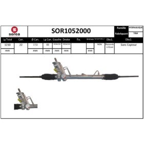 Acquista Scatola sterzo da SNRA SOR1052000 a buon mercato per soli 402,45 €