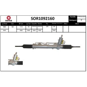 Lenkgetriebe SOR1092160 von SNRA günstig für 452,76 € online kaufen