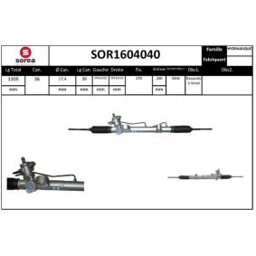 Acquista Scatola sterzo da SNRA SOR1604040 a buon mercato per soli 449,01 €
