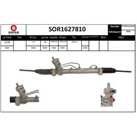 Acquista Scatola sterzo da SNRA SOR1627810 a buon mercato per soli 496,94 €