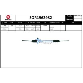 Acquista Scatola sterzo da SNRA SOR1962982 a buon mercato per soli 445,31 €