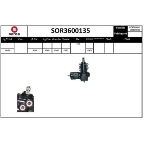 Acquista Scatola sterzo da SNRA SOR3600135 a buon mercato per soli 844,42 €