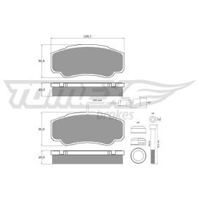 Comprar Juego de pastillas de freno de TOMEX brakes TX 12-461 a bajo precio de 40,17 €