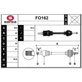 Antriebswelle FO162 von SERA günstig für 221,57 € online kaufen