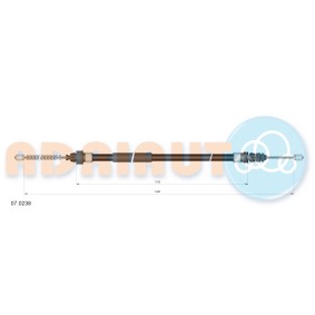 Handbremsseil 07.0238 von ADRIAUTO günstig für 31,00 € online kaufen