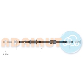 Handbremsseil 11.0216.1 von ADRIAUTO günstig für 19,09 € online kaufen