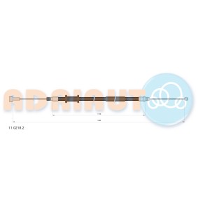Handbremsseil 11.0218.2 von ADRIAUTO günstig für 20,83 € online kaufen