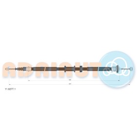 Handbremsseil 11.0277.1 von ADRIAUTO günstig für 23,90 € online kaufen