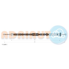 Handbremsseil 11.0295.1 von ADRIAUTO günstig für 26,54 € online kaufen