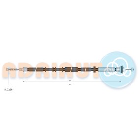 Handbremsseil 11.0298.1 von ADRIAUTO günstig für 27,27 € online kaufen