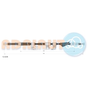 Handbremsseil 12.0238 von ADRIAUTO günstig für 25,81 € online kaufen