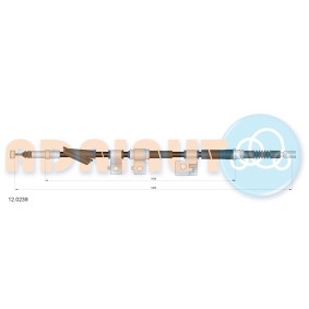 Handbremsseil 12.0239 von ADRIAUTO günstig für 28,60 € online kaufen