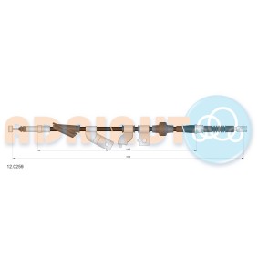 Handbremsseil 12.0259 von ADRIAUTO günstig für 29,99 € online kaufen